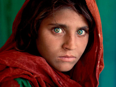 La chica afgana Steve McCurry