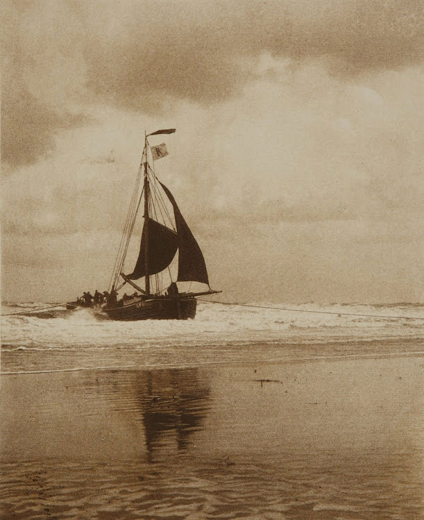 Alfred Stieglitz. The incoming boat. 1897